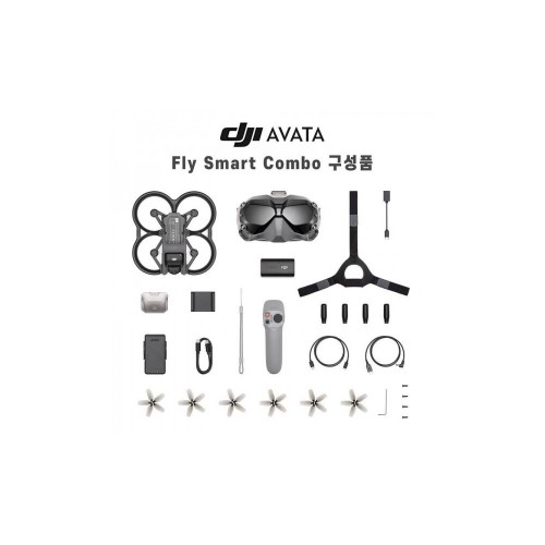 [DJI] DJI Avata 플라이 스마트 콤보 (Fly Smart Combo)（DJI FPV Goggles V2 )